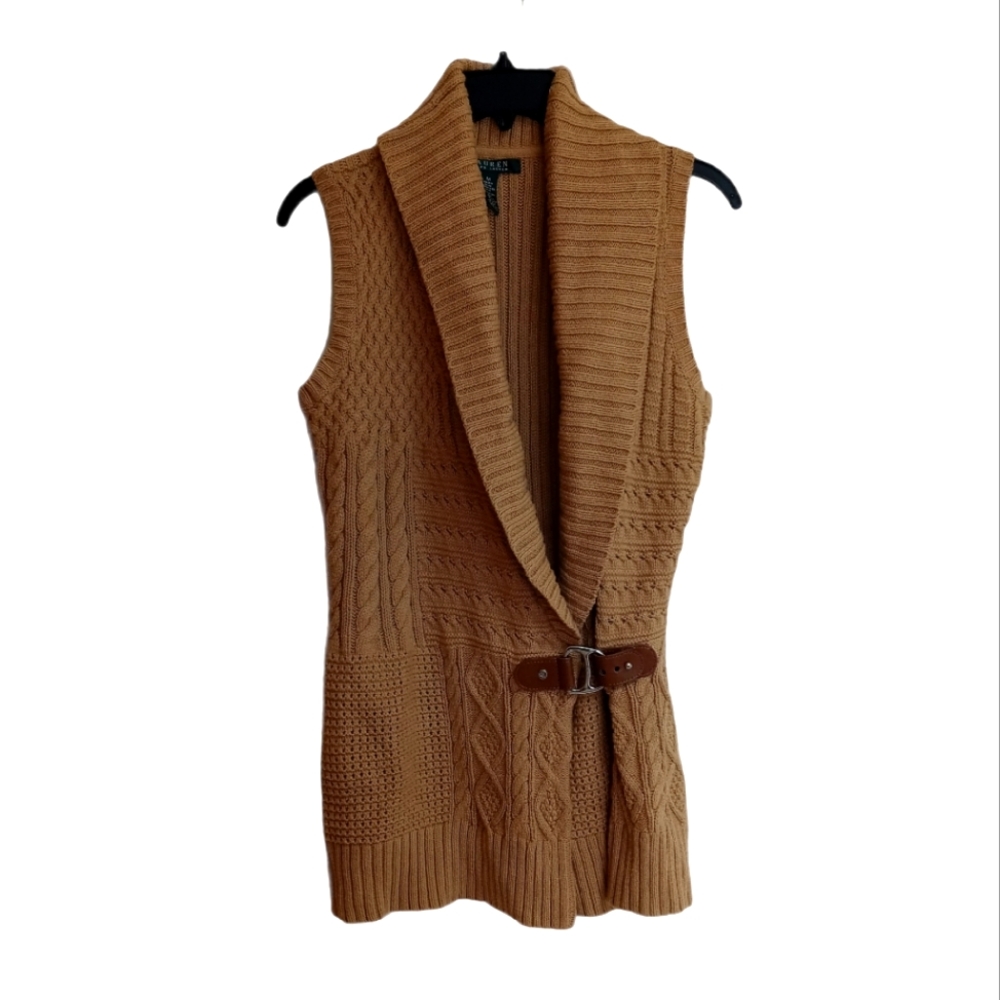 Lauren Ralph Lauren green tag sweater vest M
